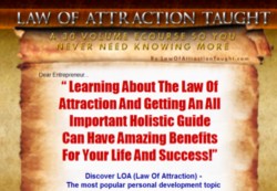LawOfAttractionTaught.com Membership Pays 60% On Flat Fee Or 3 Recurring Commissions On The 3 Month's Pay Plan
