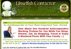 UnselfishContactor.com Membership Pays 51% Recurring Affiliate Commissions