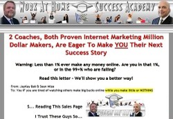 WorkAtHomeSuccessAcademy.com COACHING Membership Pays 51% Recurring Affiliate Commissions